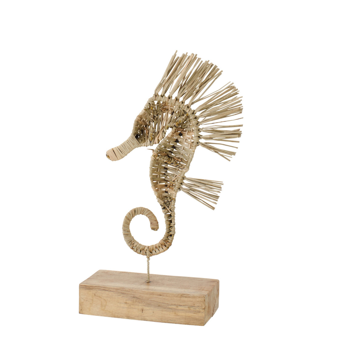 Seahorse On Foot Grass Natural Small J-Line