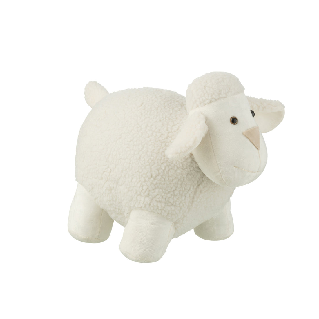 Door Stopper Sheep Polyester White Large J-line