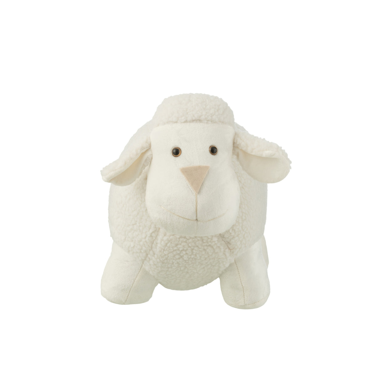 Door Stopper Sheep Polyester White Large J-line