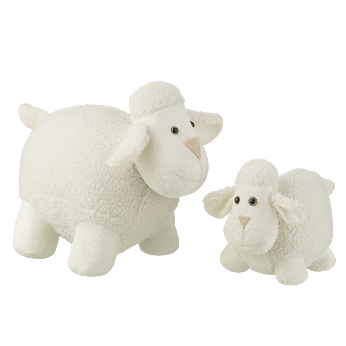 Door Stopper Sheep Polyester White Large J-line