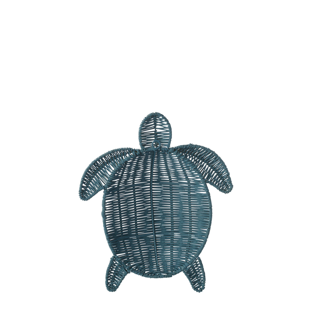 Wall Decoration Turtle Iron Dark Blue Small J-Line