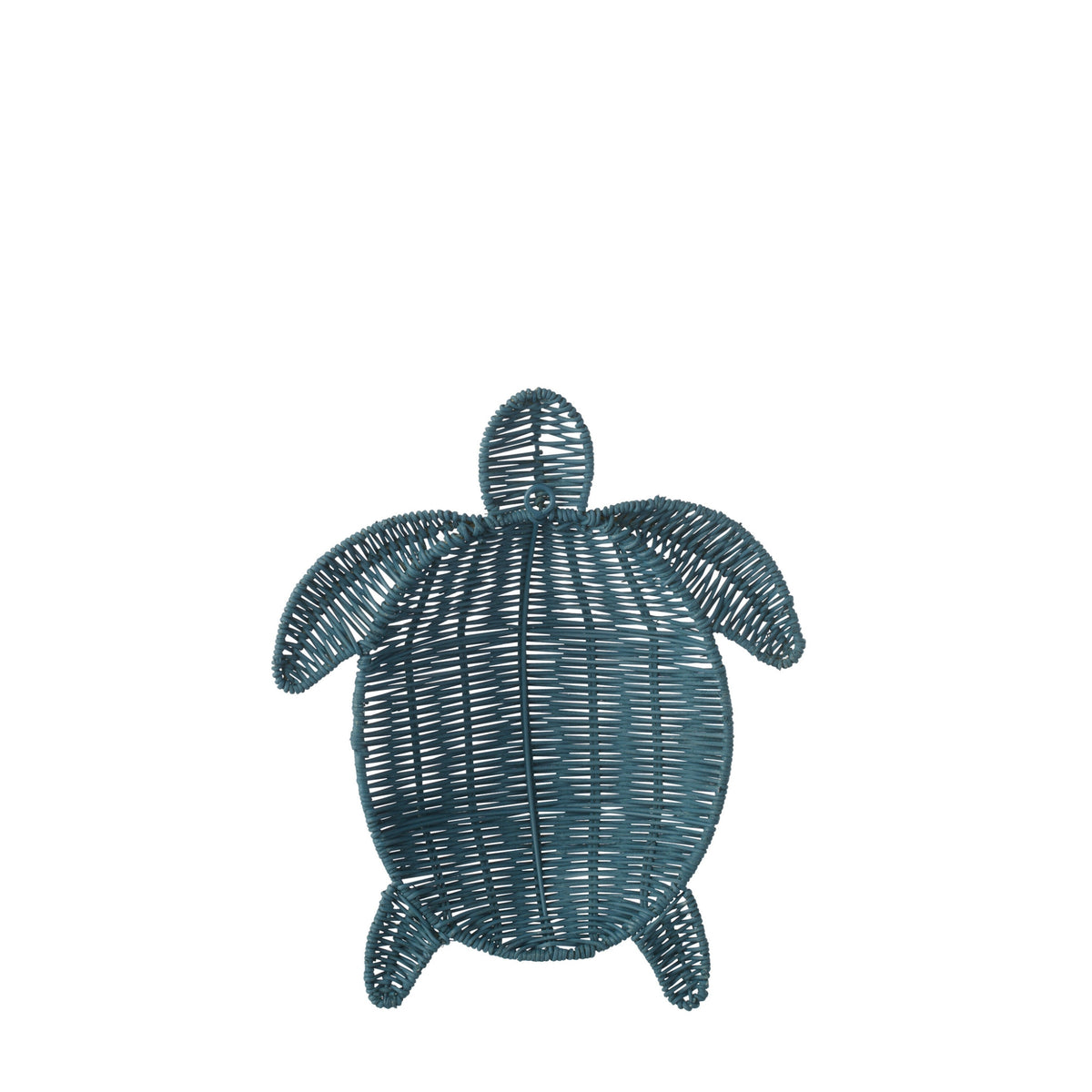 Wall Decoration Turtle Iron Dark Blue Small J-Line