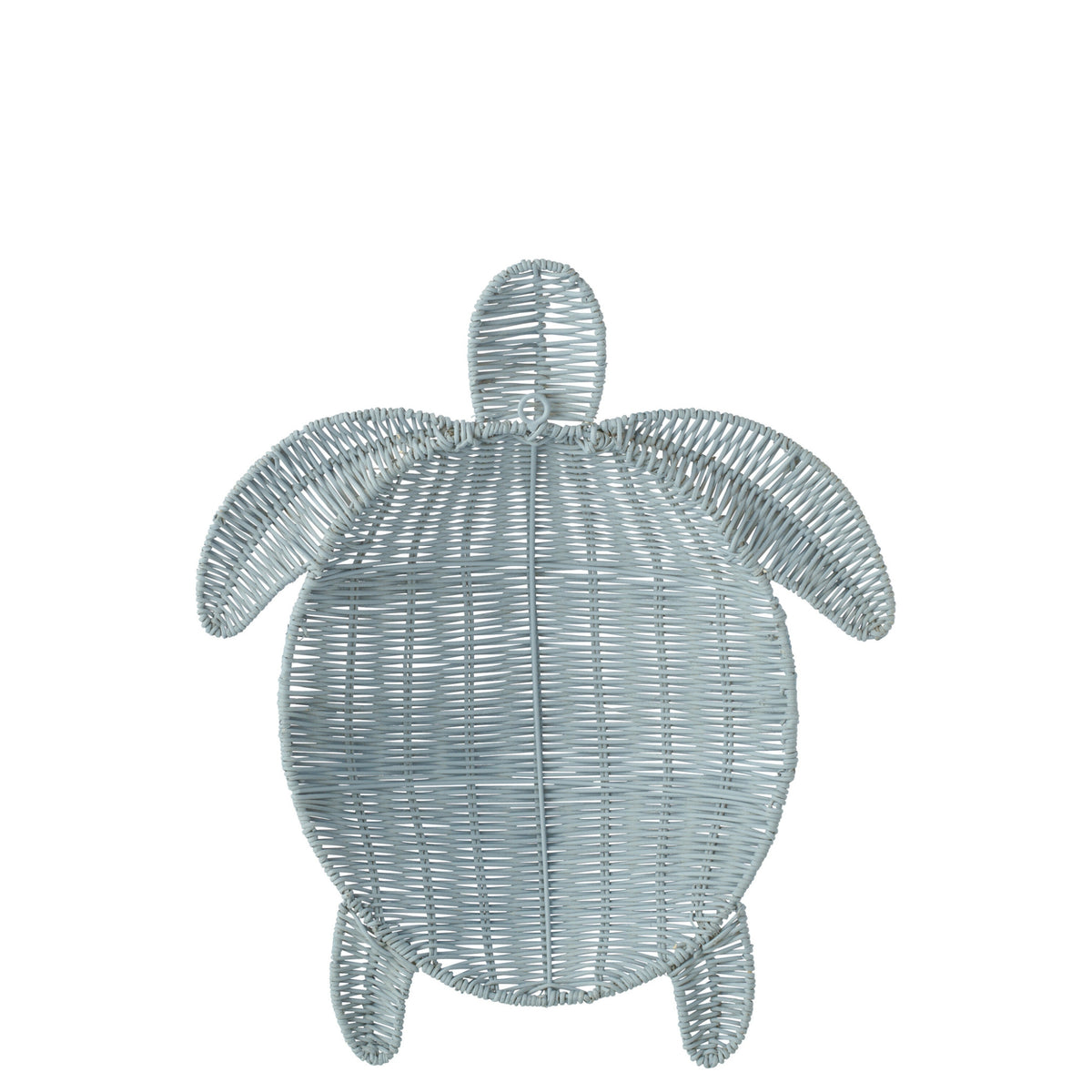 Wall Decoration Turtle Iron Light Blue Large J-Line