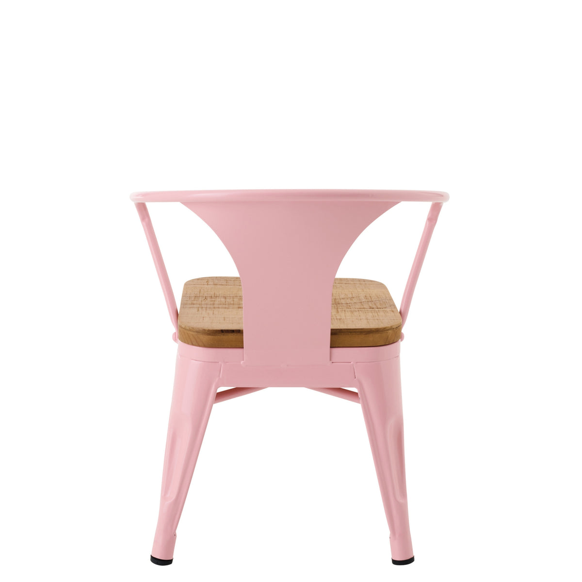High Chair Evi Iron/Plywood Light Pink J-Line