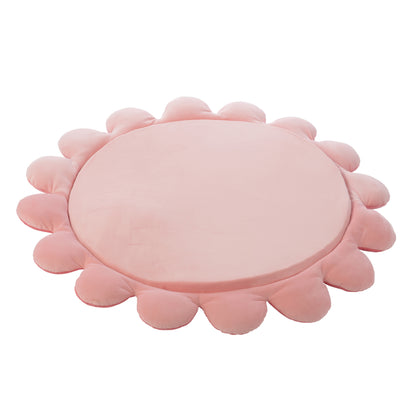 Playmat Flower Polyester Dark Pink/Light Pink J-Line