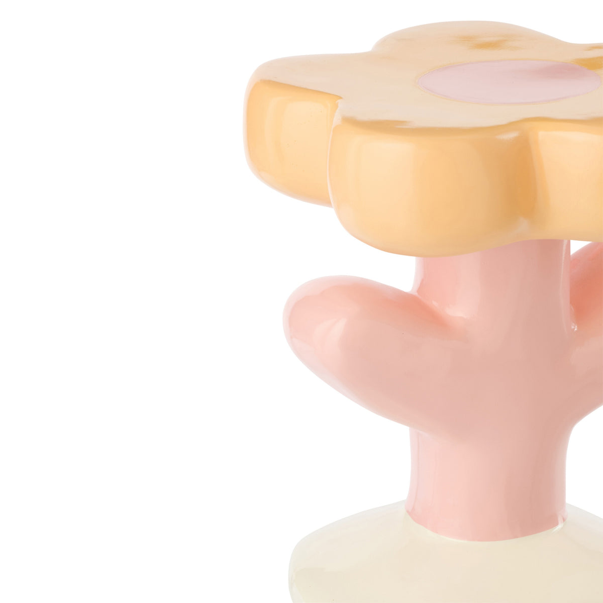 Side Table Flower Ella Fiberglass Multi J-Line