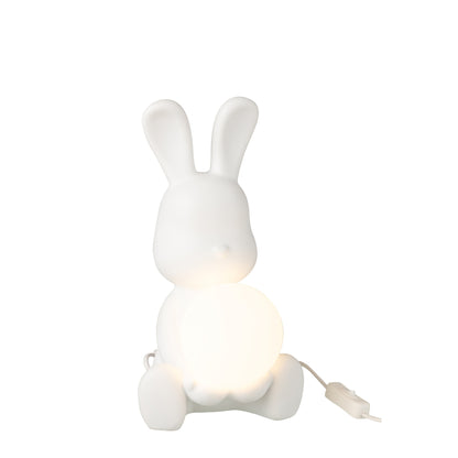 Table Lamp Rabbit Polyresin White J-Line