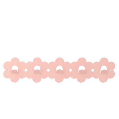 Coat Rack Flower Iron Light Pink J-Line