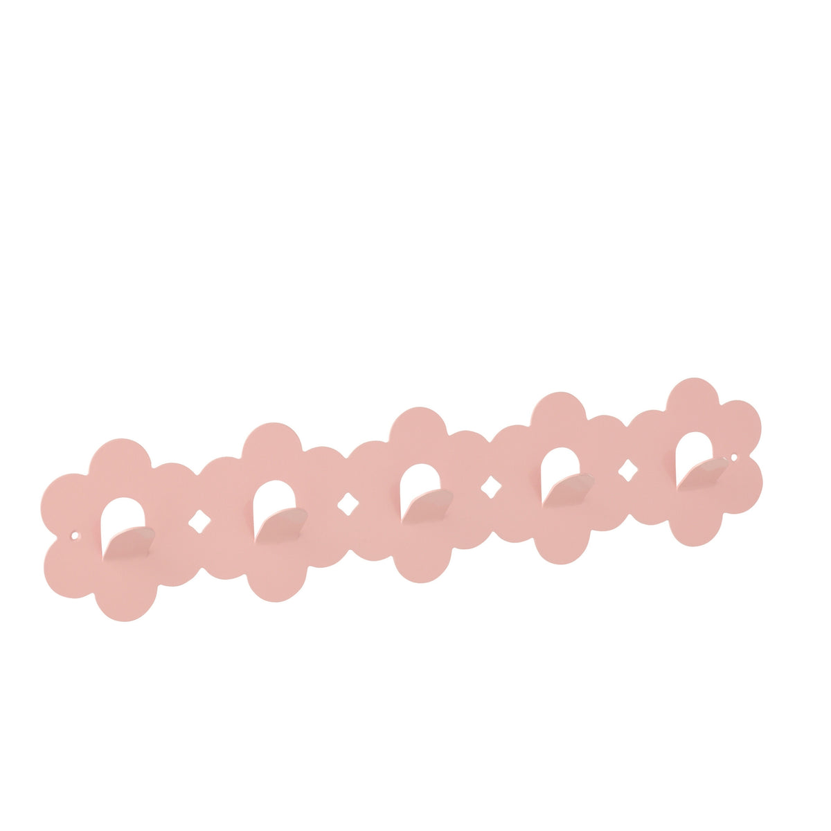 Coat Rack Flower Iron Light Pink J-Line
