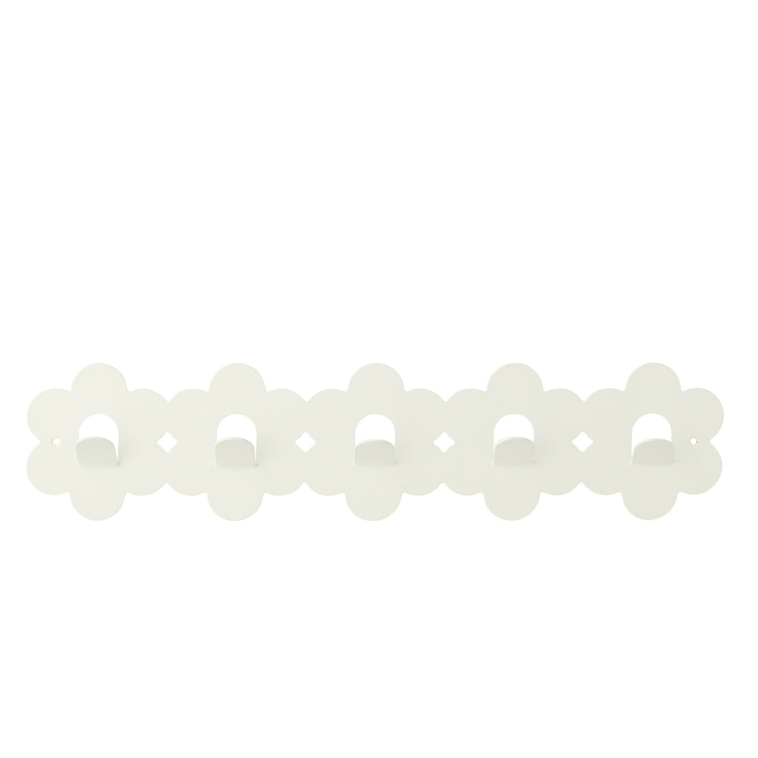 Coat Rack Flower Iron White J-Line