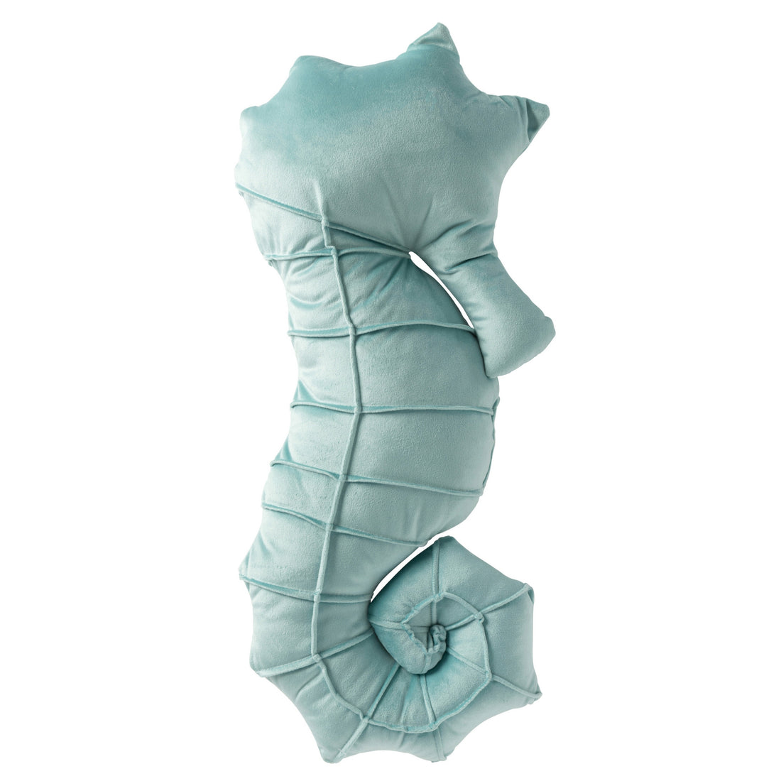 Seahorse Cushion Polyester Turquoise J-Line