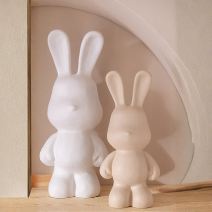 Bunny Eddy Polyresin White Medium J-Line