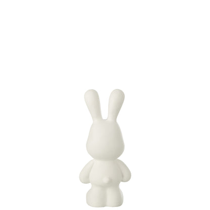 Bunny Eddy Polyresin White Small J-Line