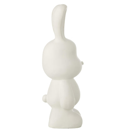 Bunny Eddy Polyresin White Large J-Line