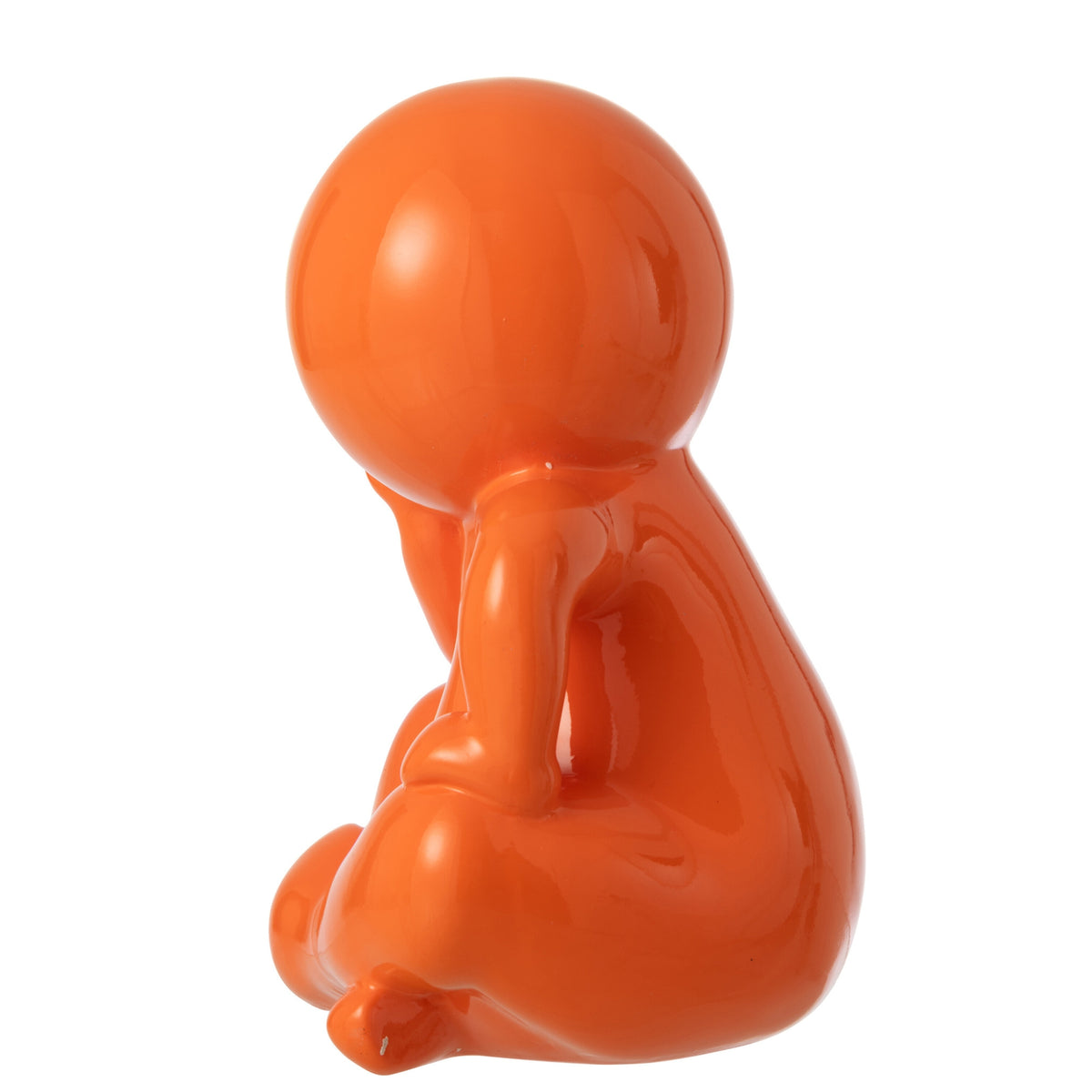 Figurine Marcel Resin Dark Orange J-Line