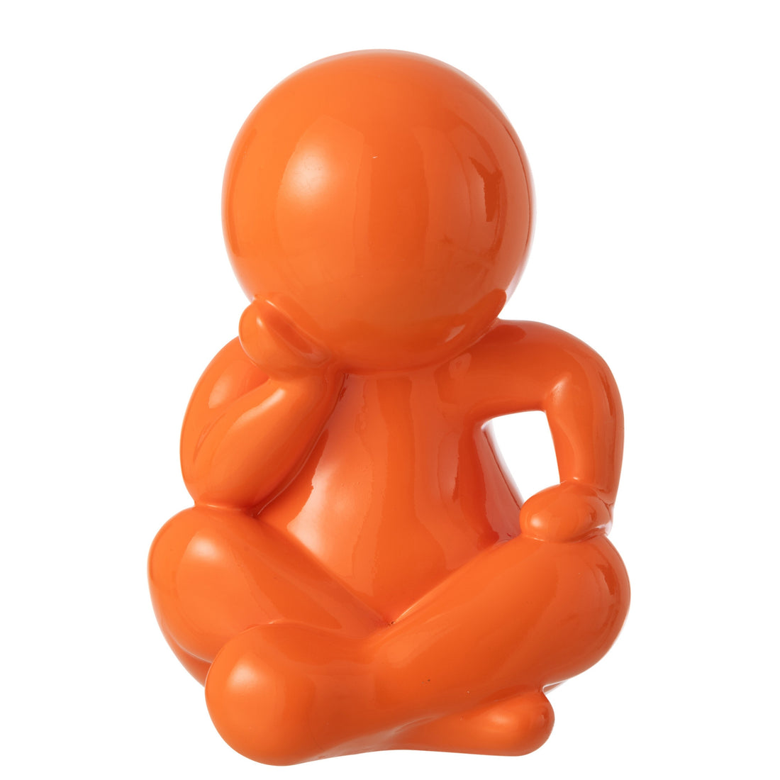 Figurine Marcel Resin Dark Orange J-Line