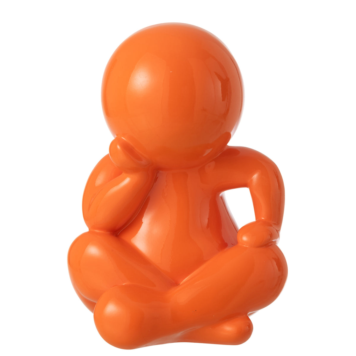 Figurine Marcel Resin Dark Orange J-Line