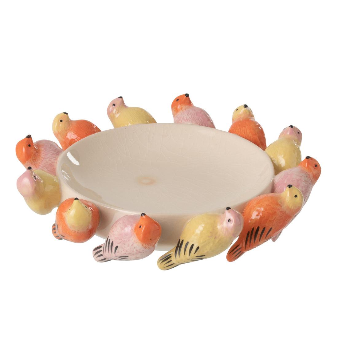 Decorative Bowl Bird Ceramic MultiJ-Line