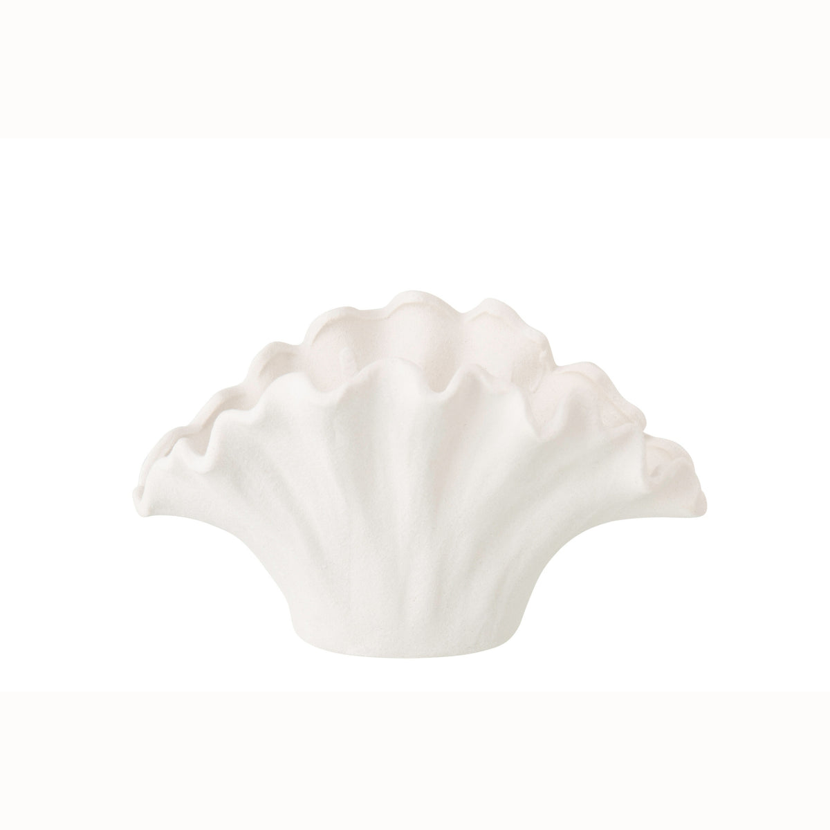 Small White Porcelain Flower Vase J-Line