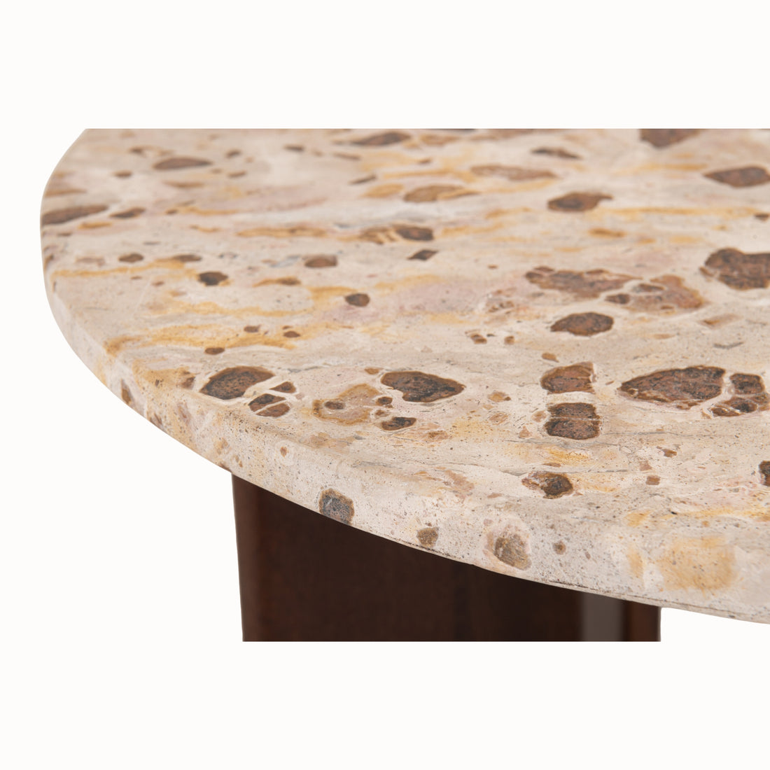 Side table Mathilde Natural Marble/Beige J-Line