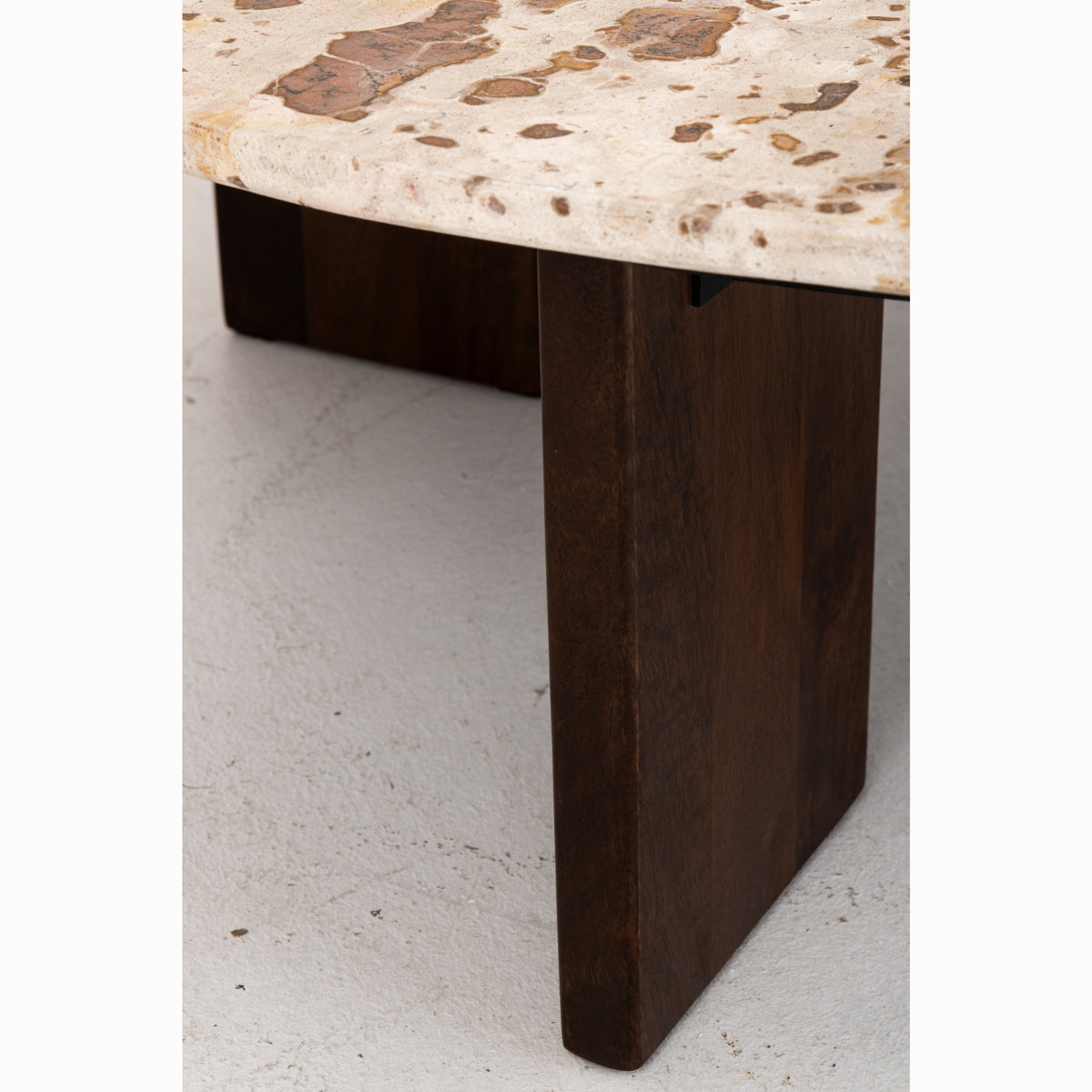 Coffee table Mathilde Natural Marble/Beige J-Line