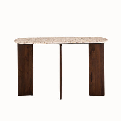 Side Table Mathilde Natural Marble/Beige J-Line