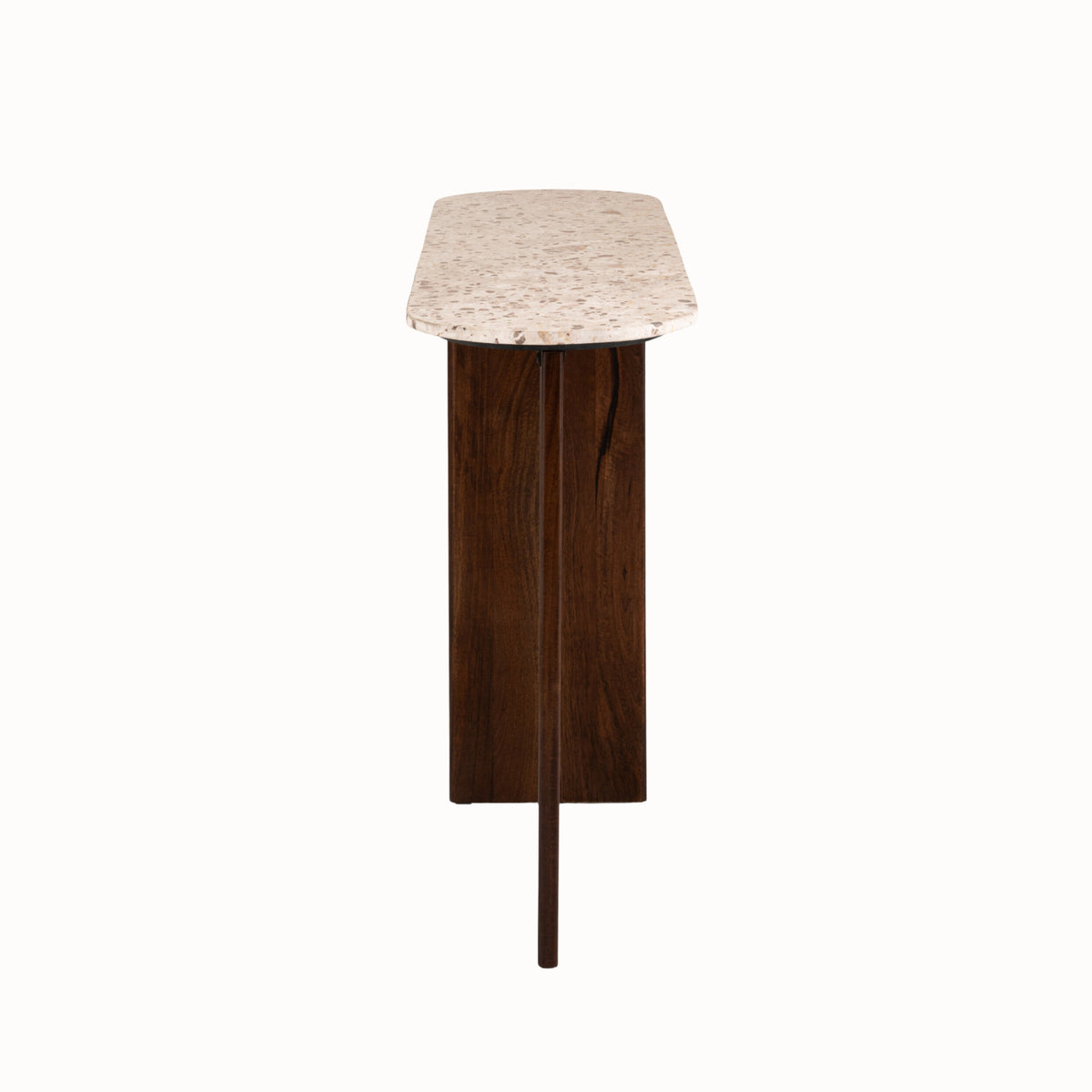 Side Table Mathilde Natural Marble/Beige J-Line