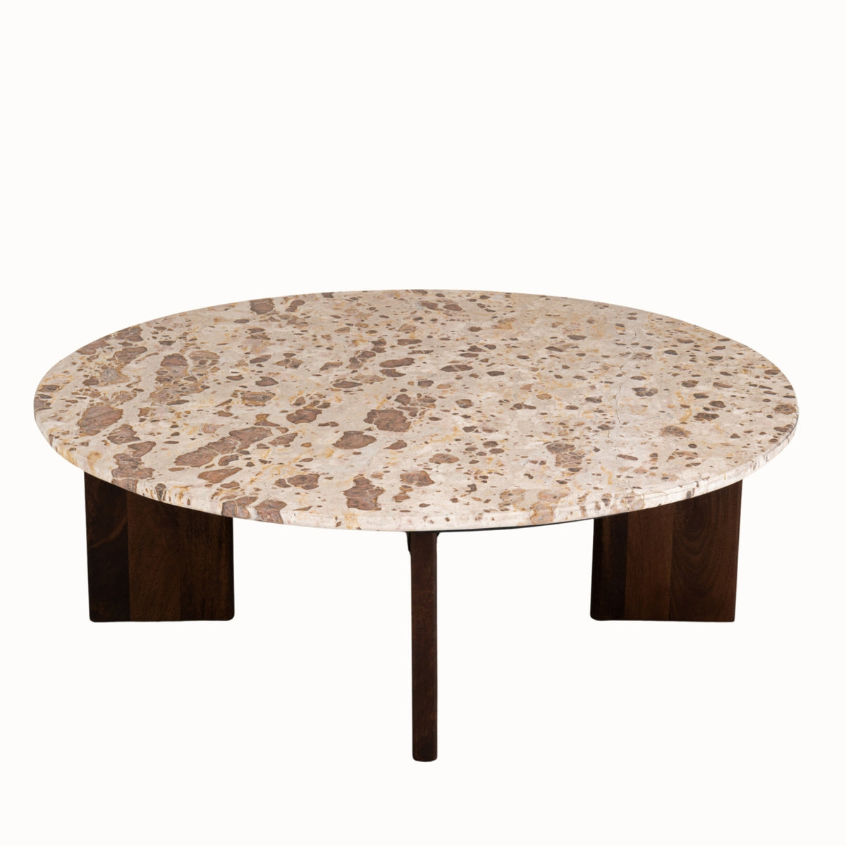 Coffee table Mathilde Natural Marble/Beige J-Line