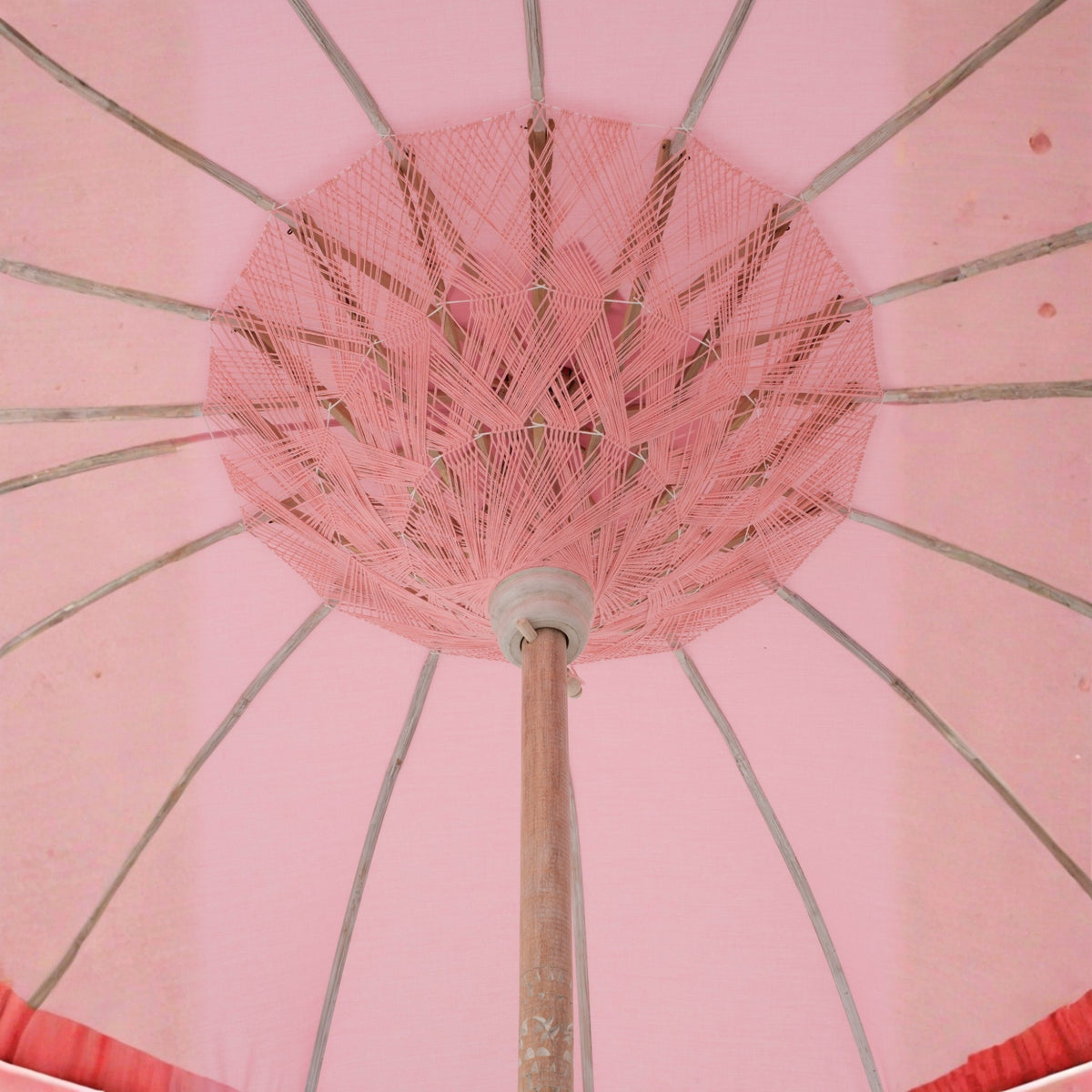 Parasol Bobbi Wood/Cotton Light Pink J-Line