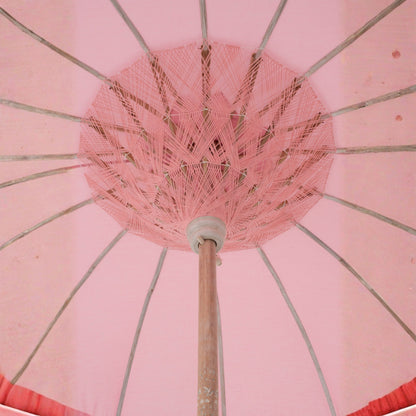 Parasol Bobbi Wood/Cotton Light Pink J-Line