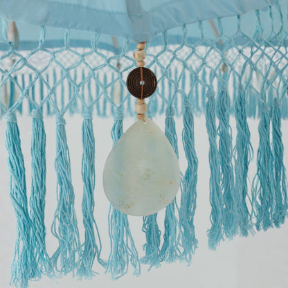 Parasol Bobbi Bamboo/Cotton Light Blue J-Line