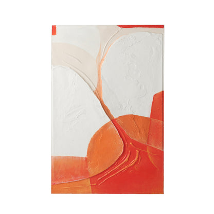 Painting Circkles Acrylic Dark Orange/Off-White J-Line