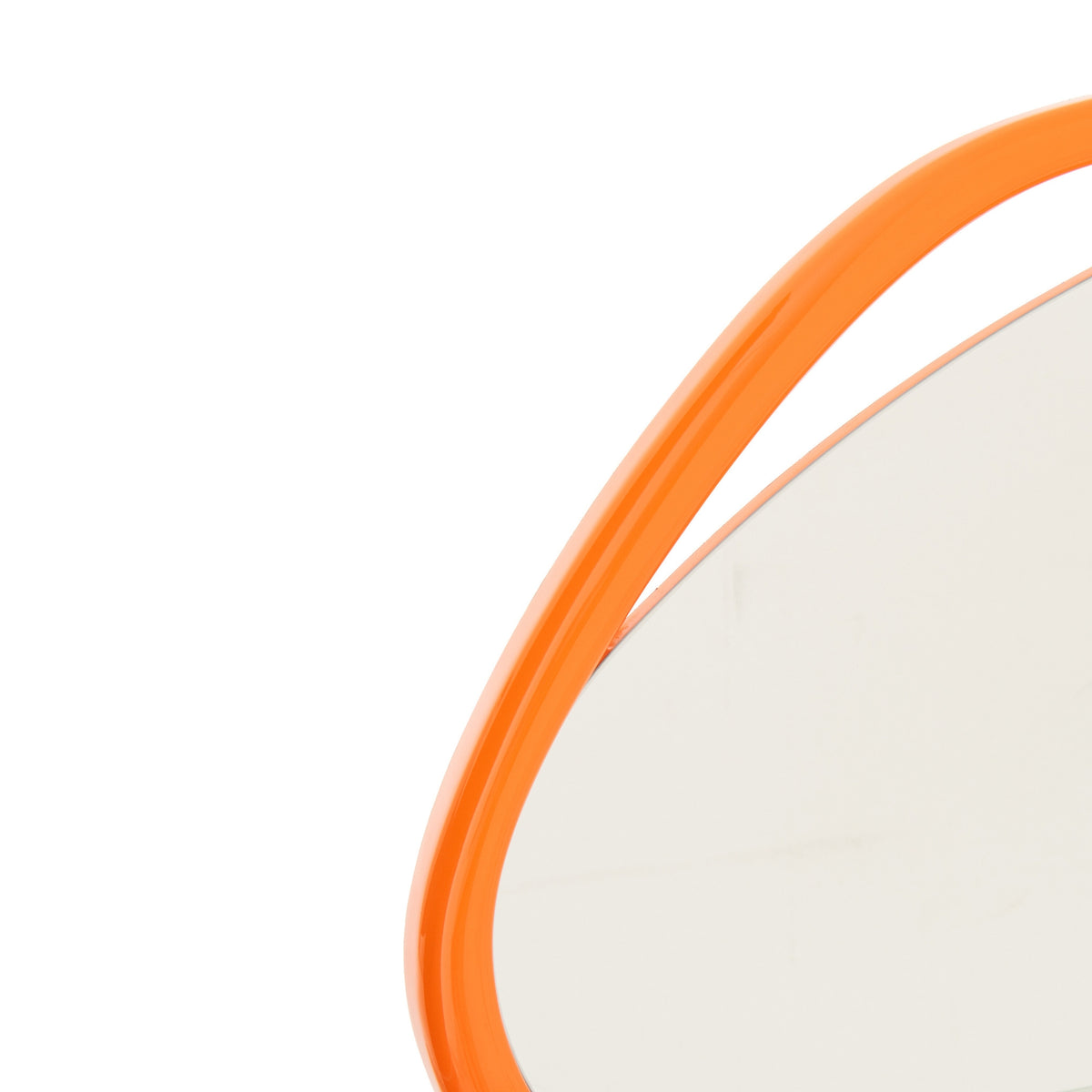 Irregular Wall Mirror MDF/Paint Orange J-Line
