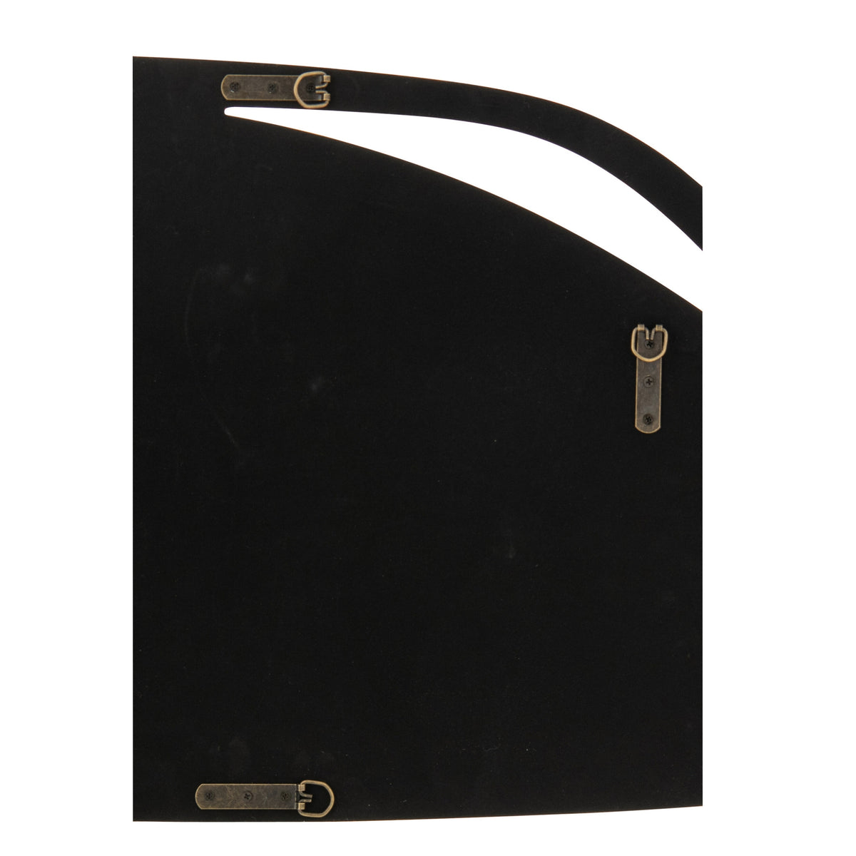 Irregular Wall Mirror MDF/Paint Orange J-Line