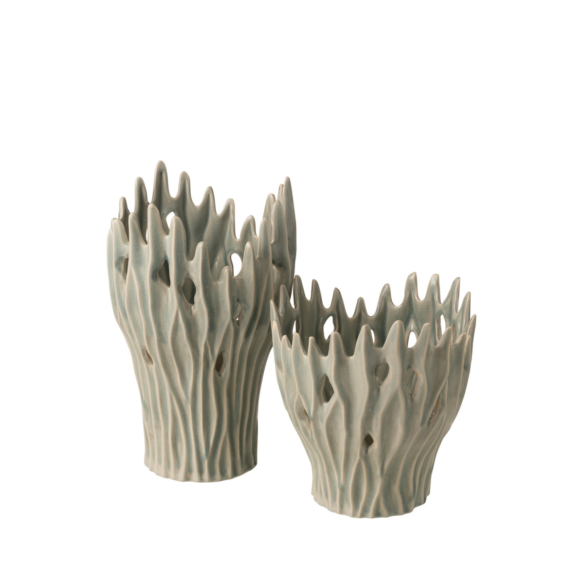 Amy Porcelain Vase Light Blue Large J-Line