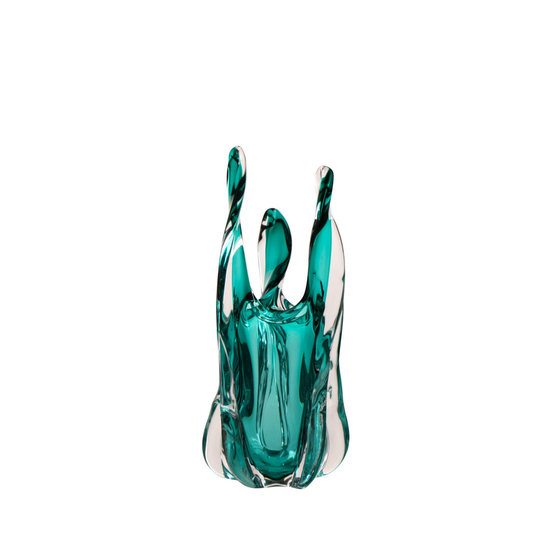Vase Serena Glass Turquoise Small J-Line