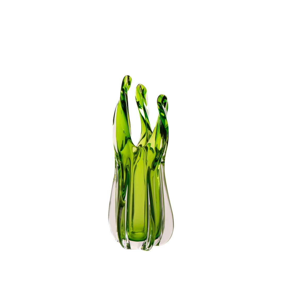 Serena Glass Vase Green Small J-Line