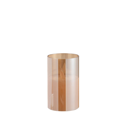 LED Lamp Blinking Glass Gold Small