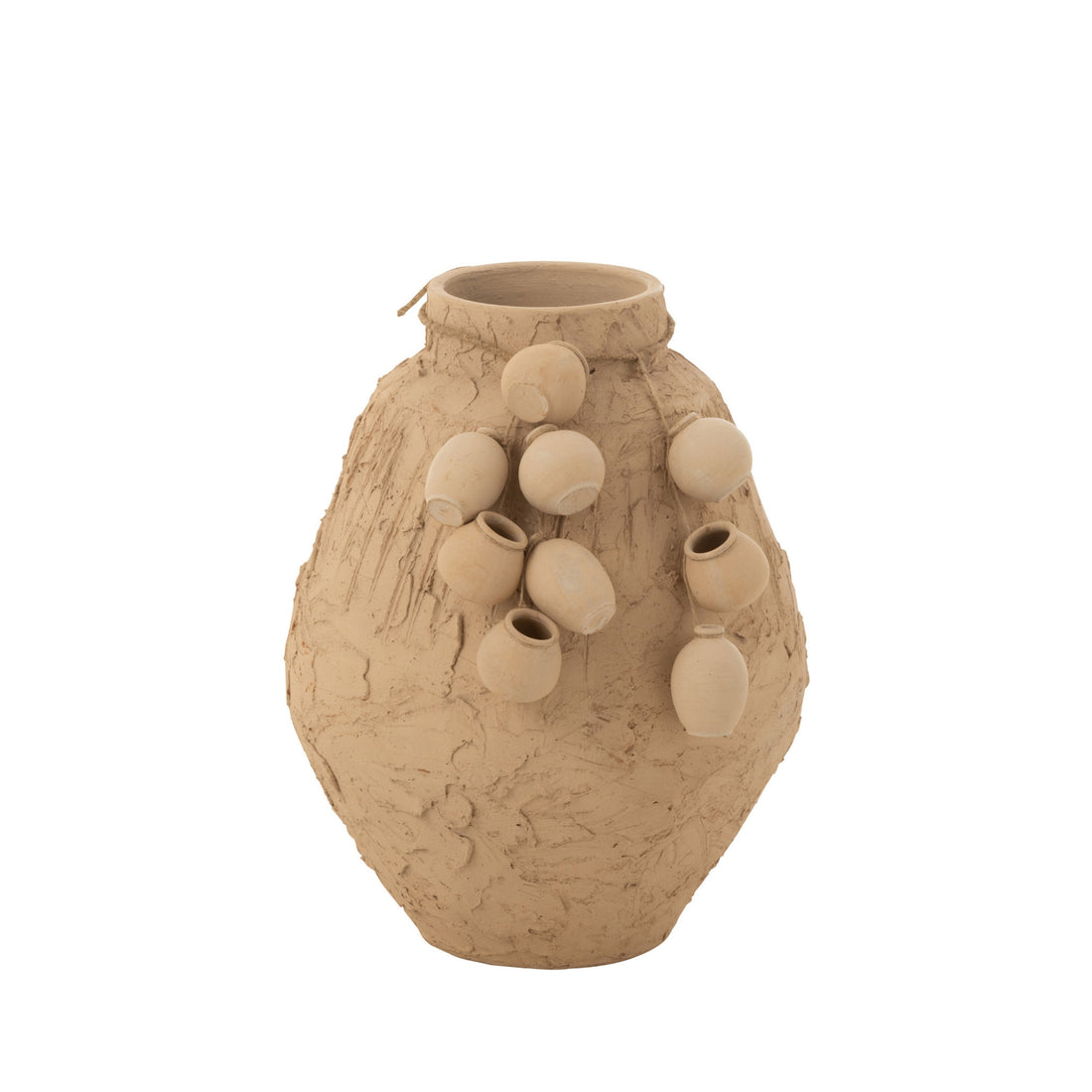 Pot + Hanging Pots Natural Clay Small