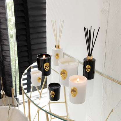 Skull Scented Candle Nuit Noire Small 43 Hours