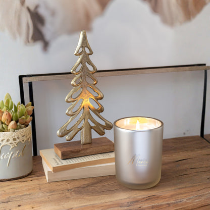 Scented Candle Merci Beige Small 35 Hours