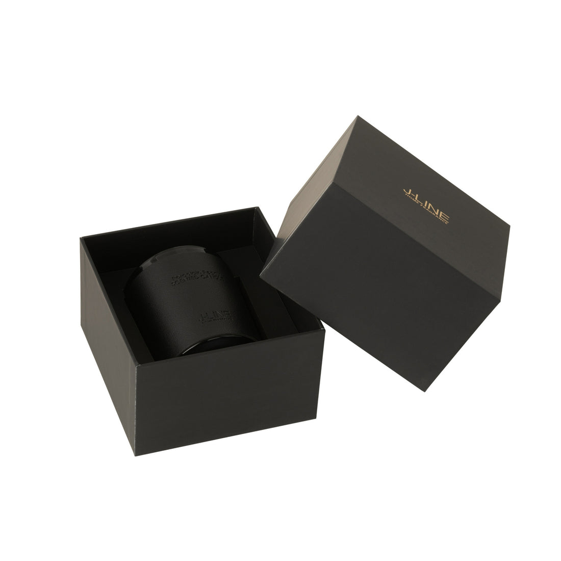 Scented Candle Black Leather 40 Hours