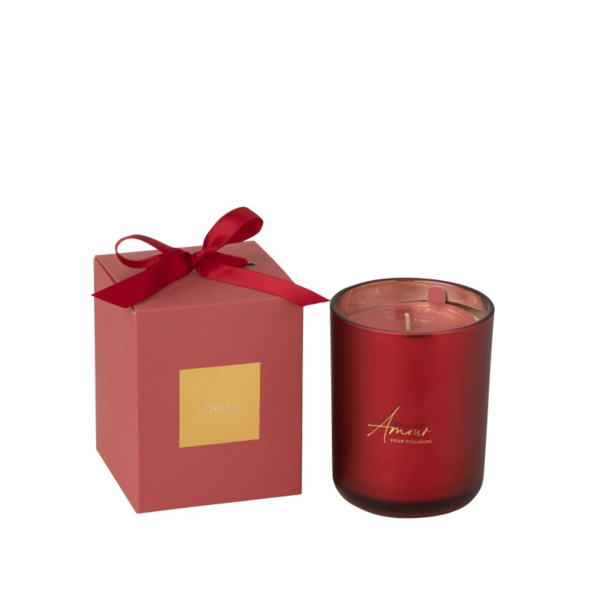 Scented Candle Amour Red Large 65H J-Line