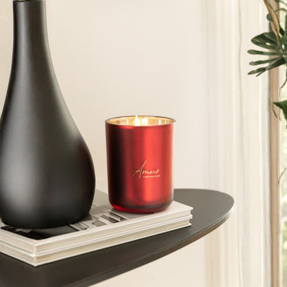 Scented Candle Amour Red Small 35 Hours