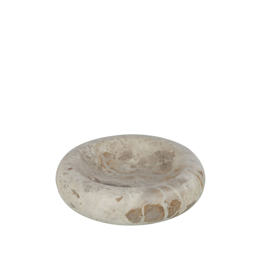 Luxury Marble Bowl Low Beige Small J-Line