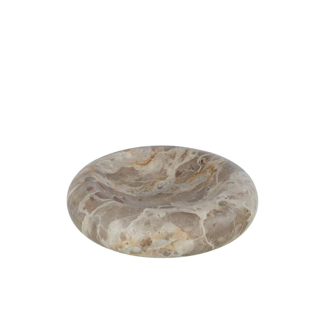 Luxury Marble Bowl Low Beige Large J-Line