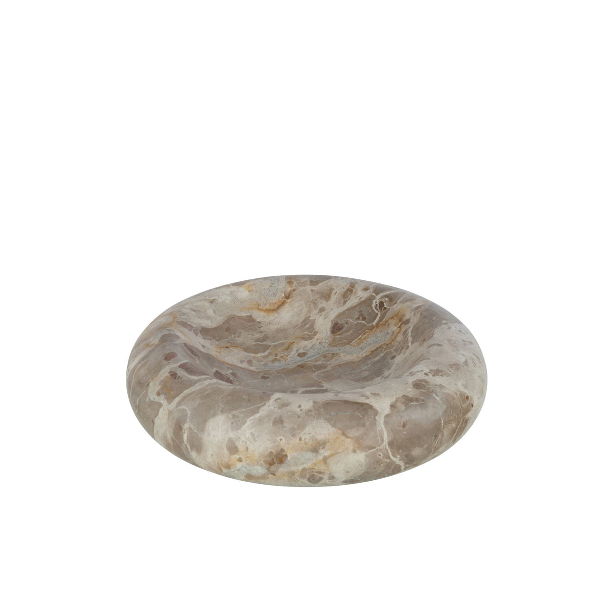 Luxury Marble Bowl Low Beige Large J-Line