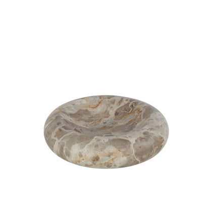 Luxury Marble Bowl Low Beige Large J-Line