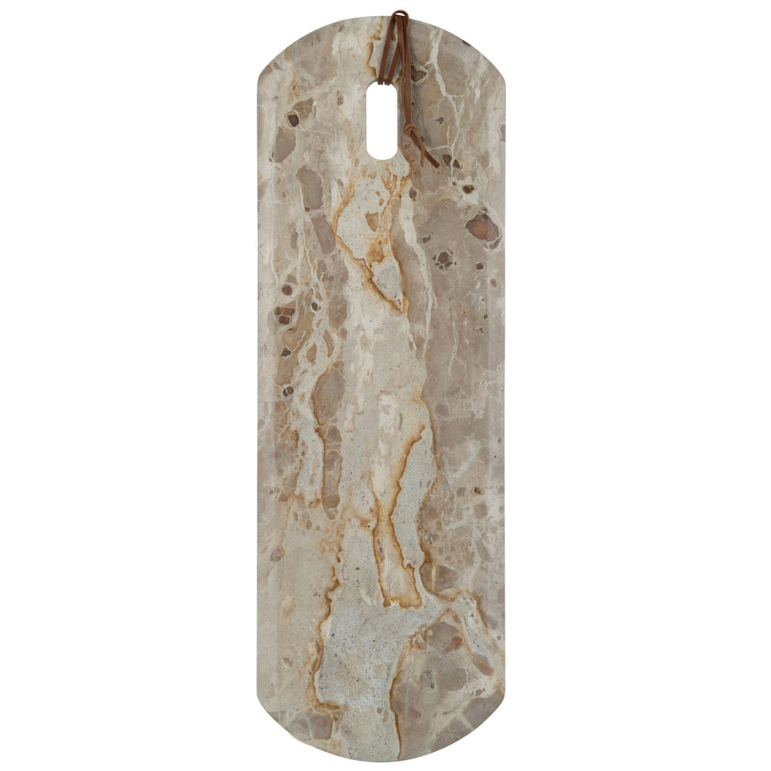 Rectangular Marble Beige Large Board - 60x20x2cm