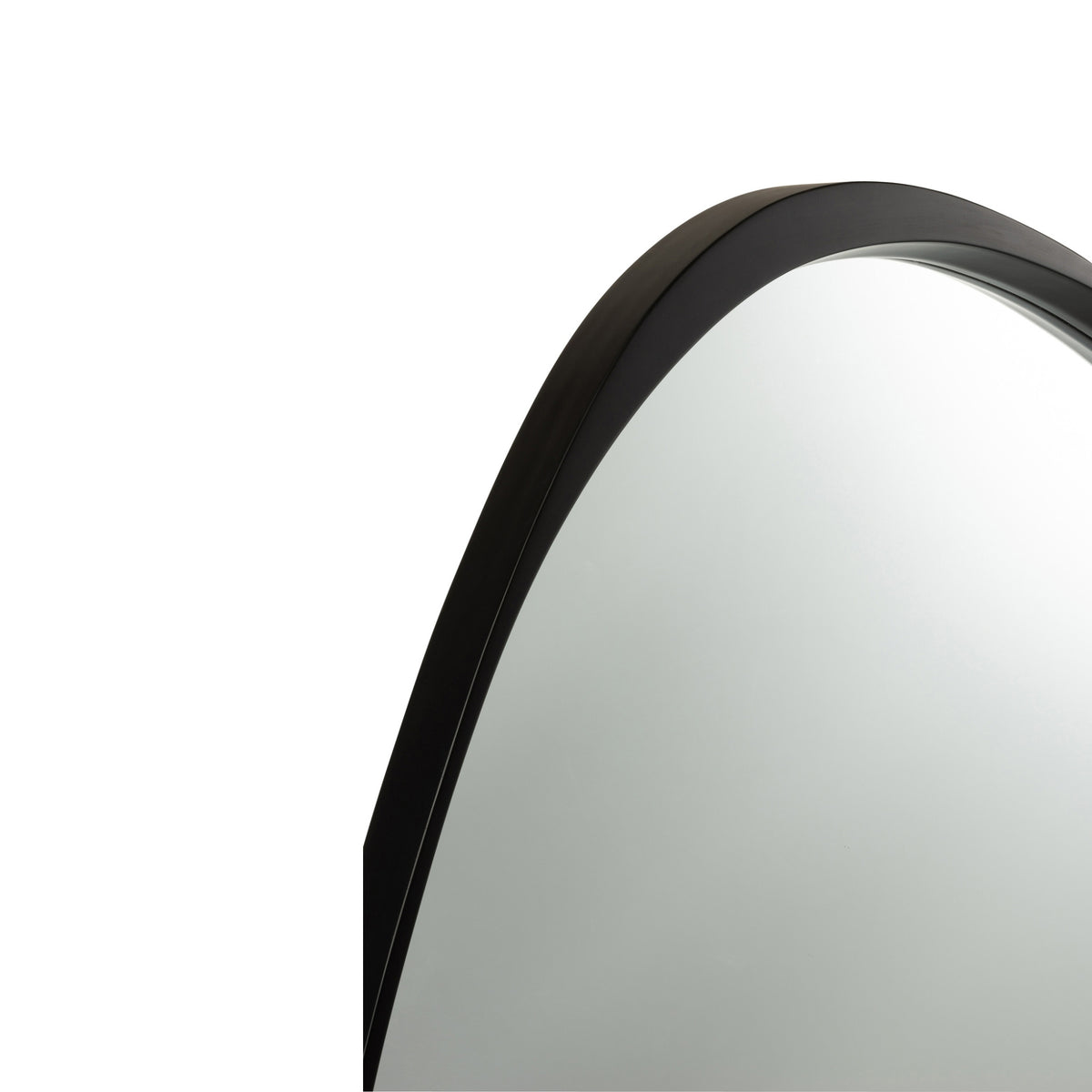 Mirror Giles Mdf/Glass Black Large J-Line